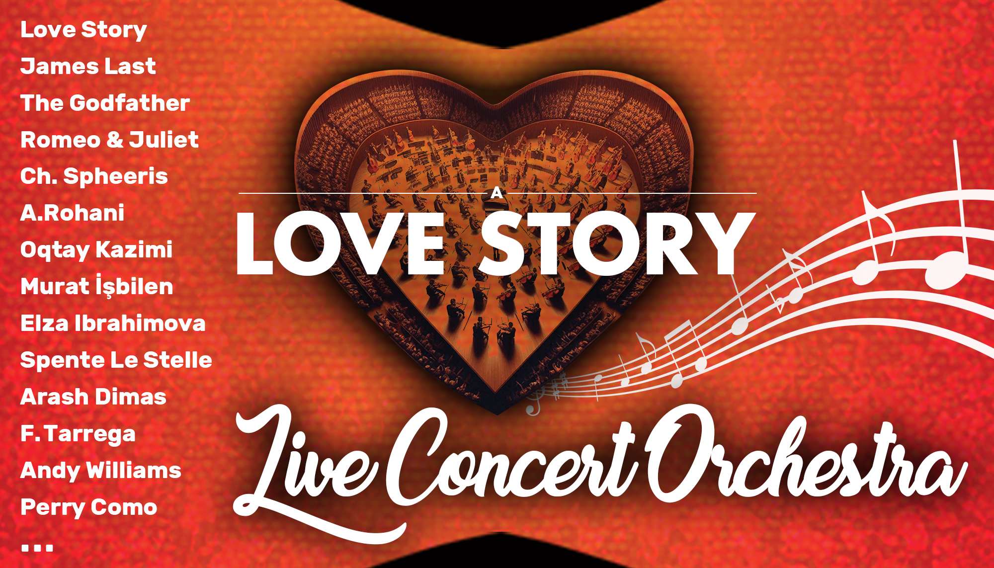 Concert Orchestra Music: Live, 26 October 2025, Toronto, Canada, Richmond Hill Centre For The Performing Arts